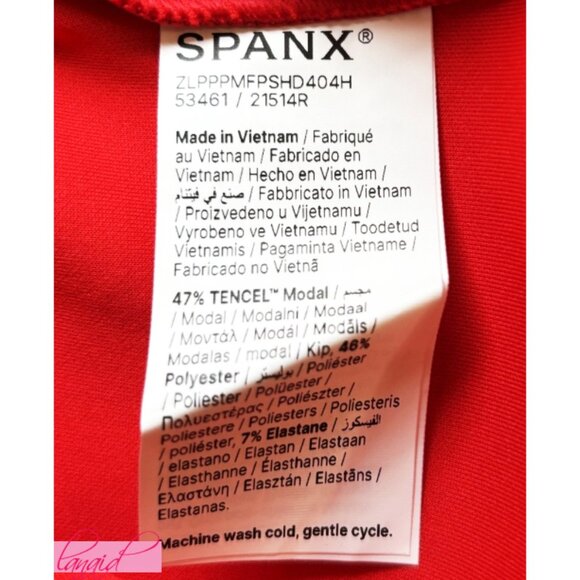 Spanx AirEssentials Sleeveless Maxi Red Long Side Slits Ultra-Soft Sundress 2X - Picture 13 of 14
